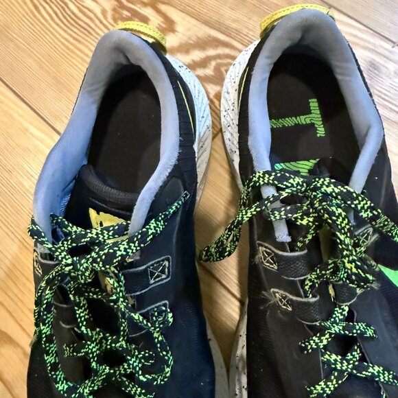 Nike Pegasus Trail 3 Men's Running Shoes Size 10 Black Green - Picture 6 of 8